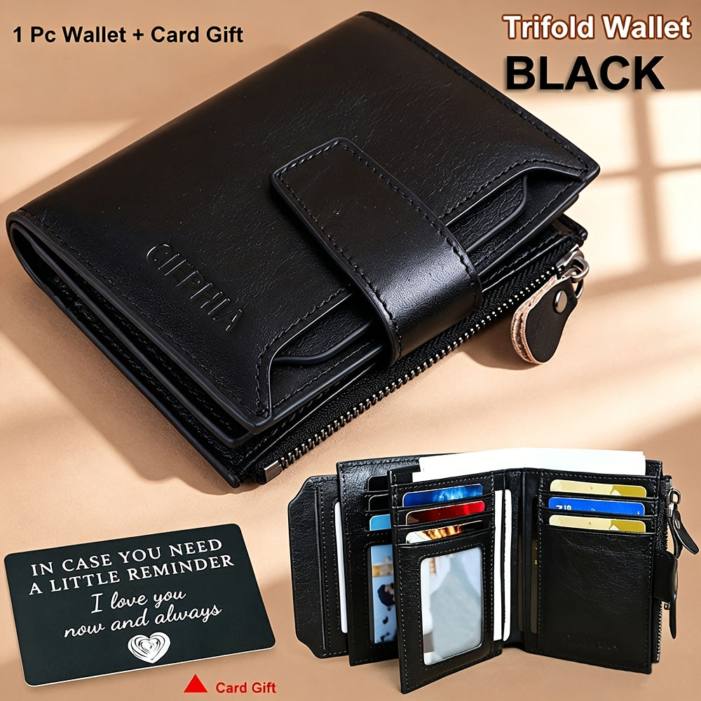 Men's Wallet – RFID Blocking, Card Slots Zipper Rfid Blocking – detail view 29