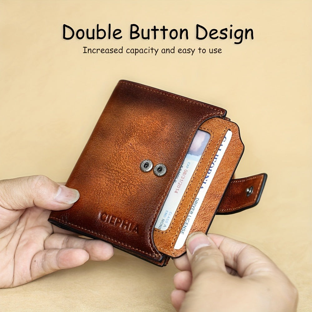 Men's Wallet – RFID Blocking, Card Slots Zipper Rfid Blocking – detail view 9