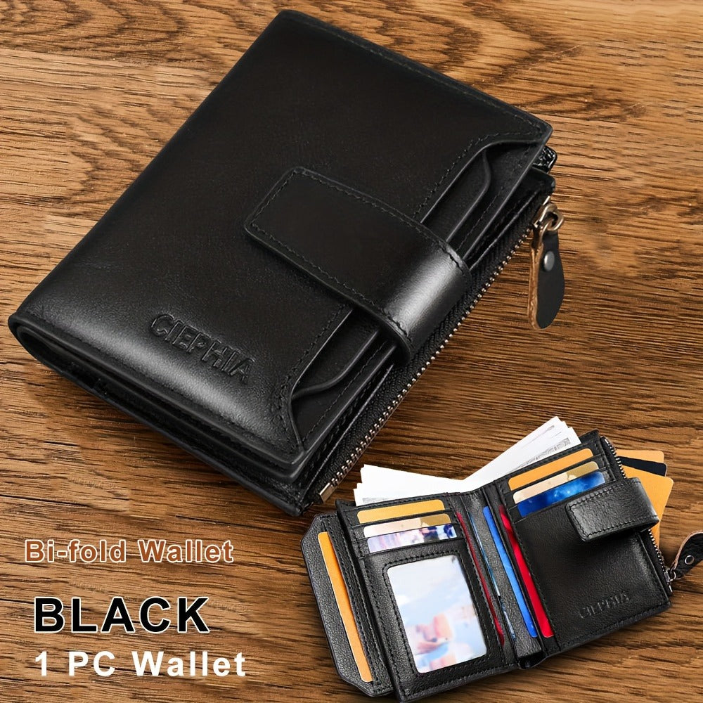 Men's Wallet – RFID Blocking, Card Slots Zipper Rfid Blocking – detail view 4