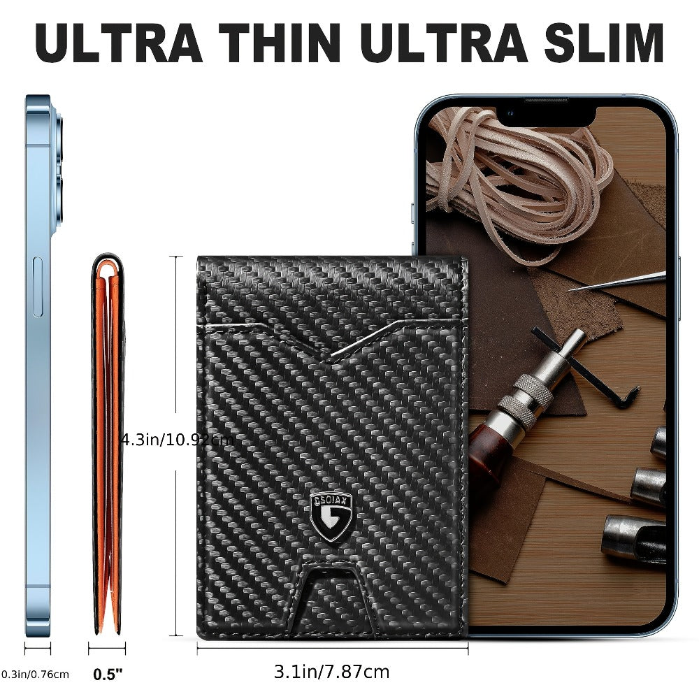 Men's Wallet – 5 Colors, RFID Blocking, for Everyday Use – alternate view