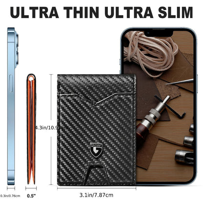 Men's Wallet – 5 Colors, RFID Blocking, for Everyday Use – alternate view