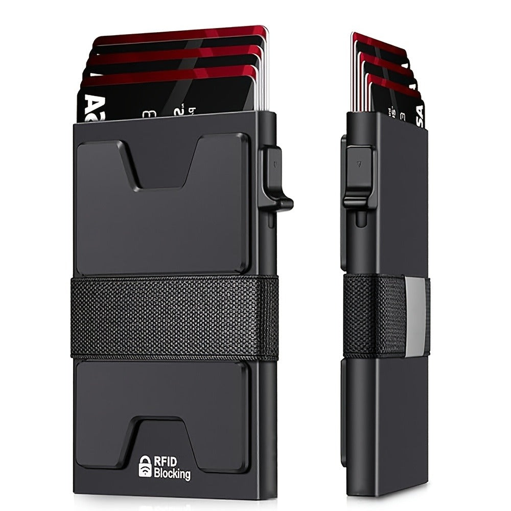 Men's Wallet – RFID Blocking, Expandable – front view