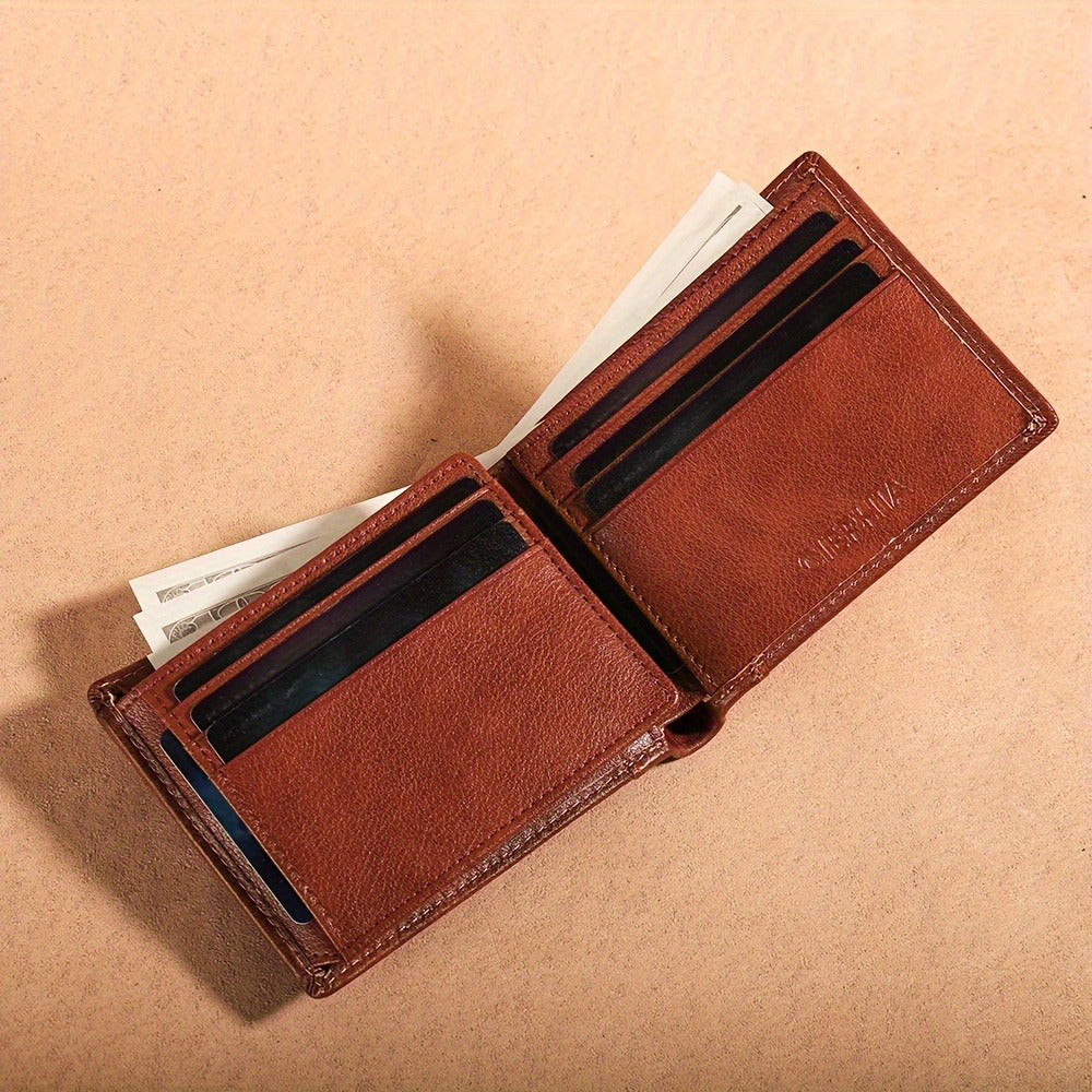 Men's Wallet – RFID Blocking, Full Grain Leather Trifold Rfid – detail view 12