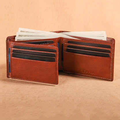 Men's Wallet – RFID Blocking, Full Grain Leather Trifold Rfid – detail view 16