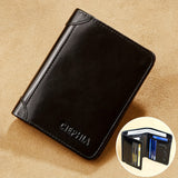 Black Oil Wax Cowhide