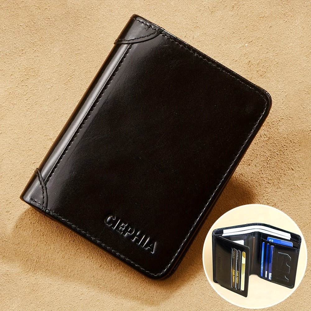Men's Wallet – RFID Blocking, Oil Wax Cowhide Rfid Blocking – detail view 19