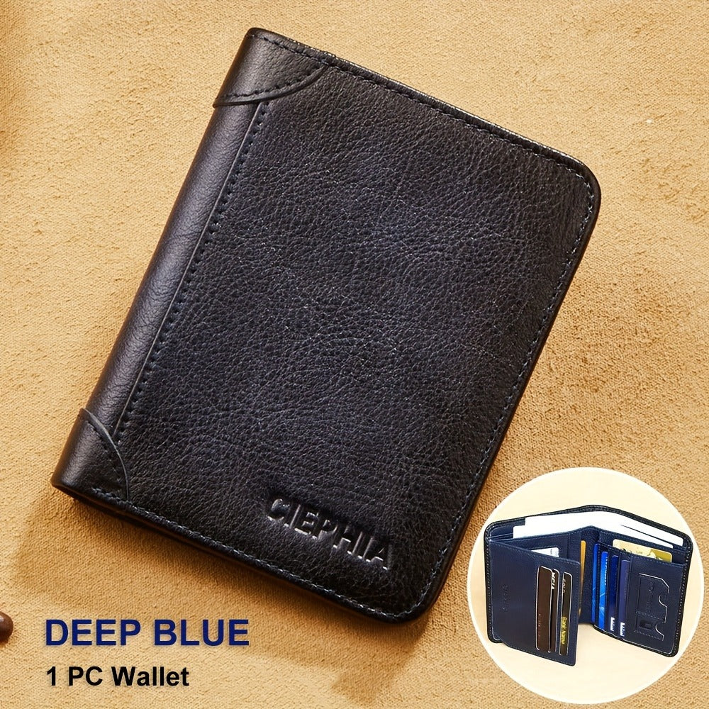 Men's Wallet – RFID Blocking, Oil Wax Cowhide Rfid Blocking – detail view 27