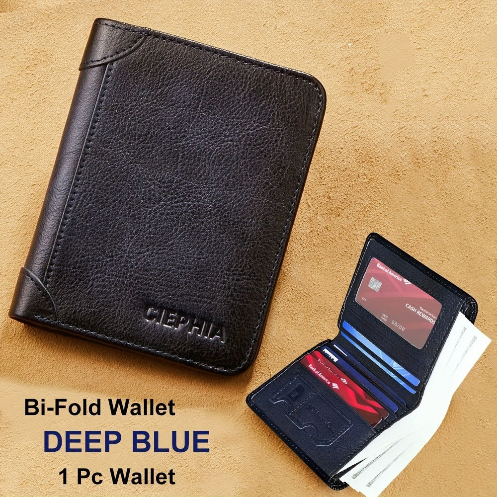 Men's Wallet – RFID Blocking, Oil Wax Cowhide Rfid Blocking – detail view 30
