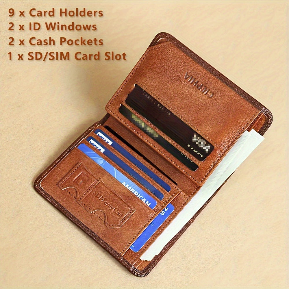 Men's Wallet – RFID Blocking, Oil Wax Cowhide Rfid Blocking – detail view 33