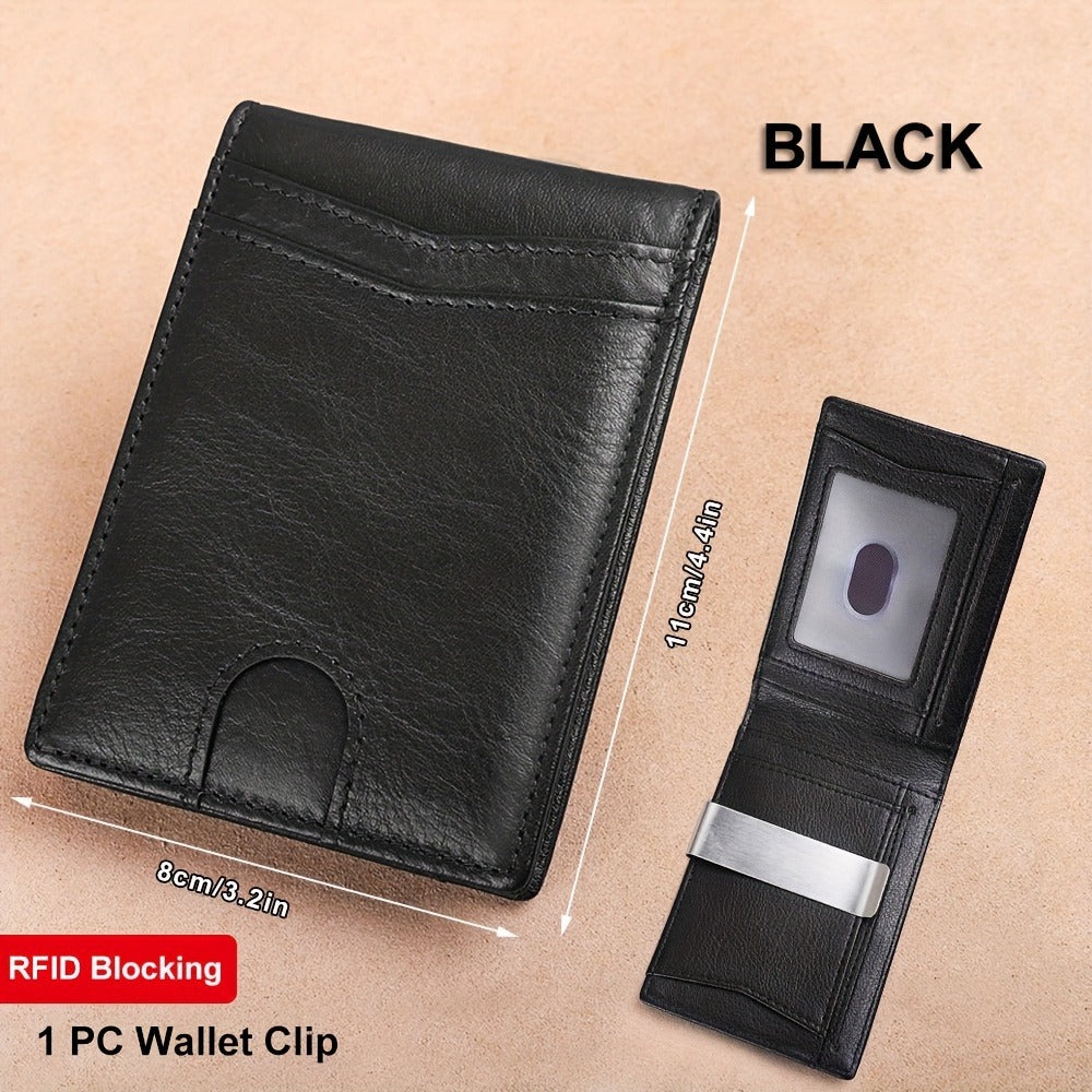Men's Wallet – RFID Blocking, Oil Wax Cowhide Rfid Blocking – detail view 15