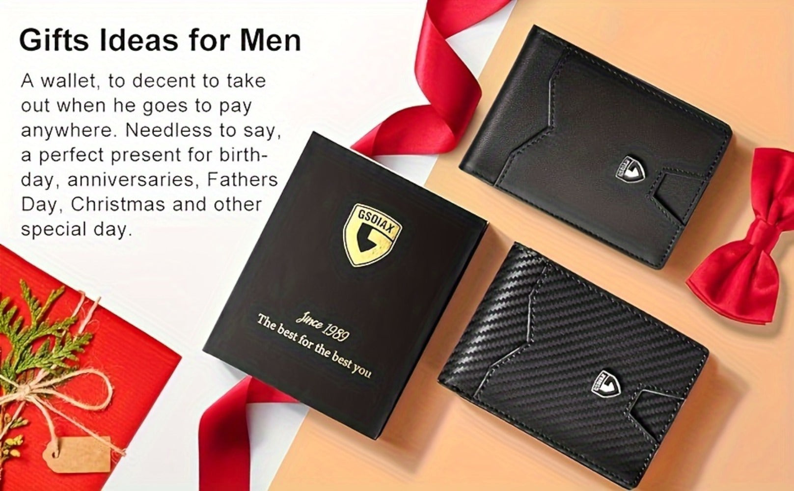 Men's Wallet – RFID Blocking, Plain Weave Bifold Rfid Blocking – detail view 11