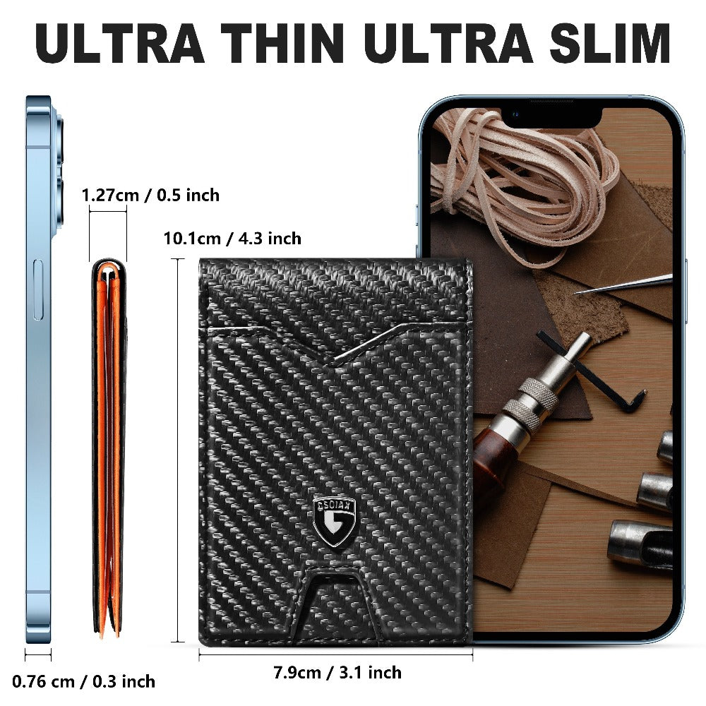 Men's Wallet – RFID Blocking, Plain Weave Bifold Rfid Blocking – alternate view