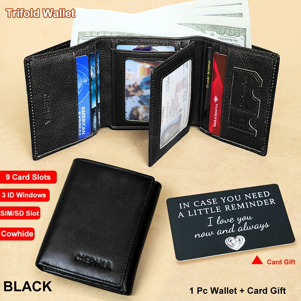 Men's Wallet – RFID Blocking, Rfid Blocking Bifold Trifold First – detail view 18