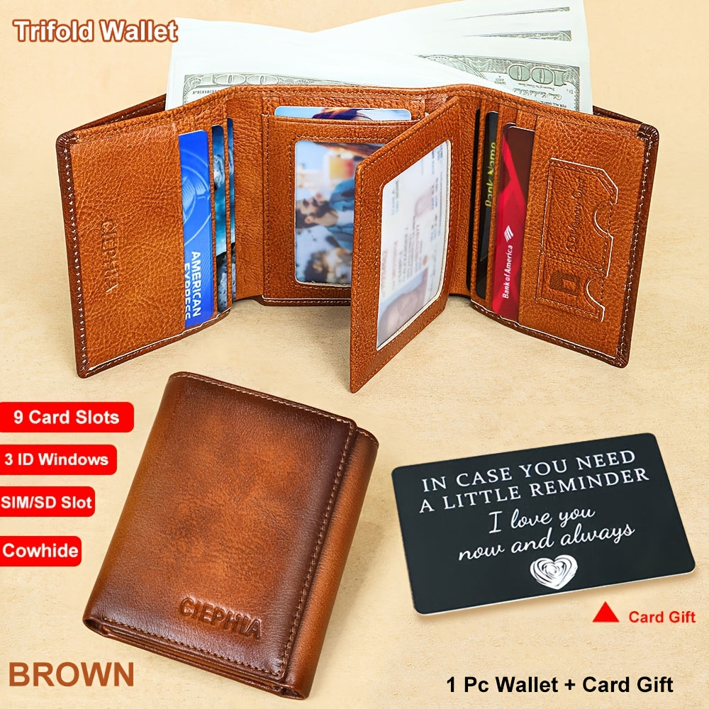 Men's Wallet – RFID Blocking, Rfid Blocking Bifold Trifold First – detail view 16