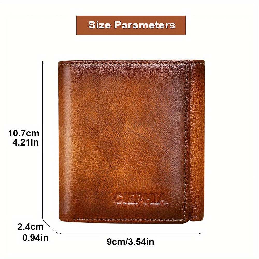 Men's Wallet – RFID Blocking, Rfid Blocking Bifold Trifold First – detail view 11