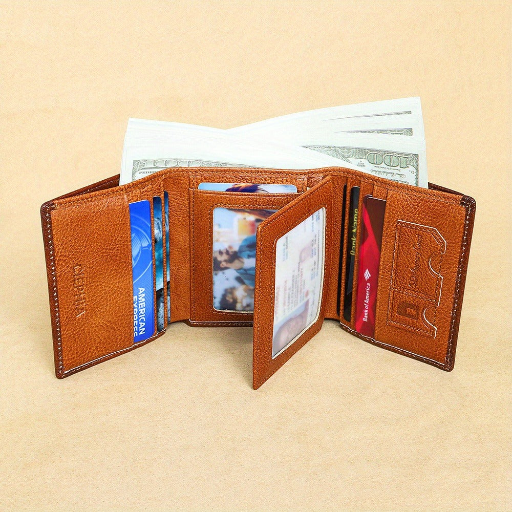 Men's Wallet – RFID Blocking, Rfid Blocking Bifold Trifold First – detail view 13