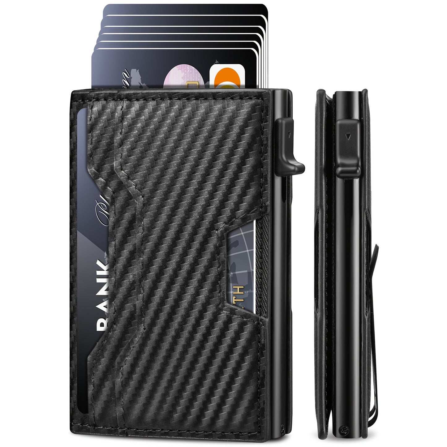 Men's Wallet – RFID Blocking, Rfid Blocking Pop Up Aluminum – alternate view