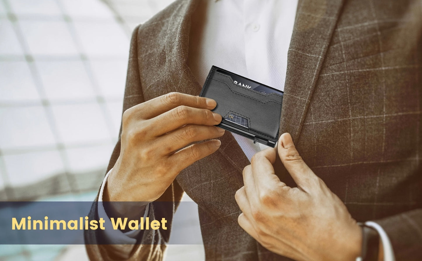 Men's Wallet – RFID Blocking, Rfid Blocking Pop Up Aluminum – detail view 11