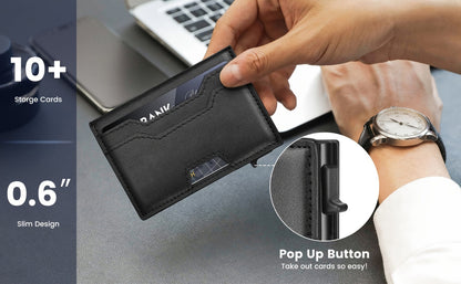Men's Wallet – RFID Blocking, Rfid Blocking Pop Up Aluminum – detail view 14