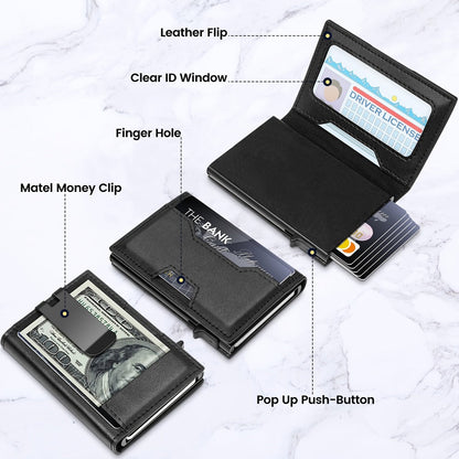 Men's Wallet – RFID Blocking, Rfid Blocking Pop Up Aluminum – detail view 7