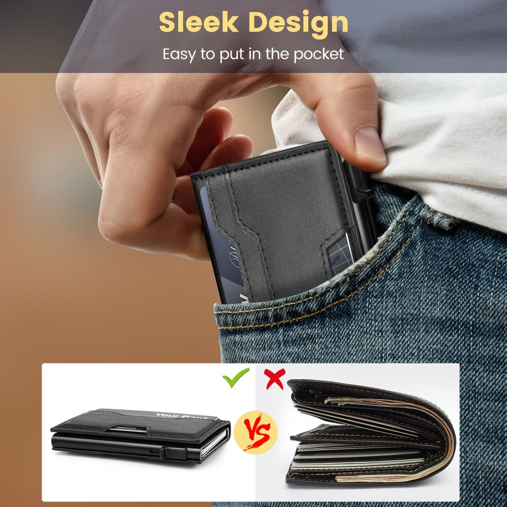 Men's Wallet – RFID Blocking, Rfid Blocking Pop Up Aluminum – detail view 9