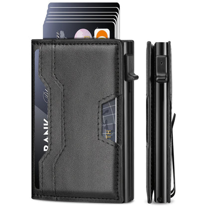 Men's Wallet – RFID Blocking, Rfid Blocking Pop Up Aluminum – front view