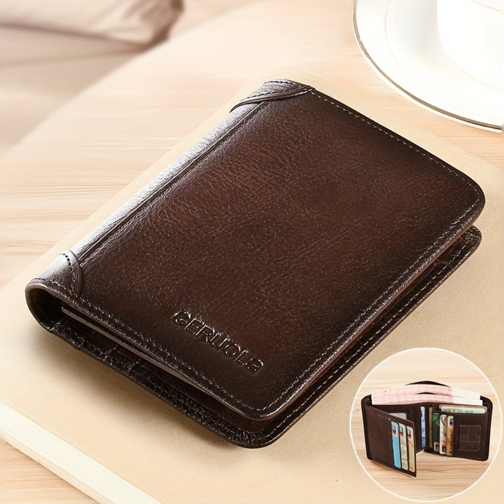 Men's Wallet – RFID Blocking, Short Trifold Money Clip Rfid – detail view 10