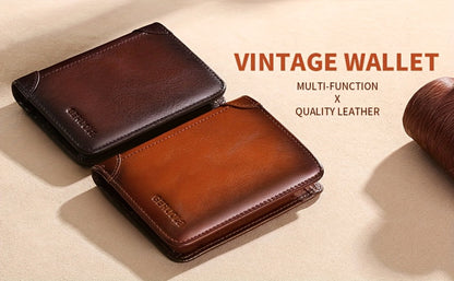 Men's Wallet – RFID Blocking, Short Trifold Money Clip Rfid – detail view 15