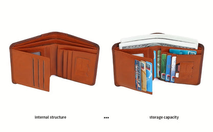 Men's Wallet – RFID Blocking, Short Trifold Money Clip Rfid – detail view 18