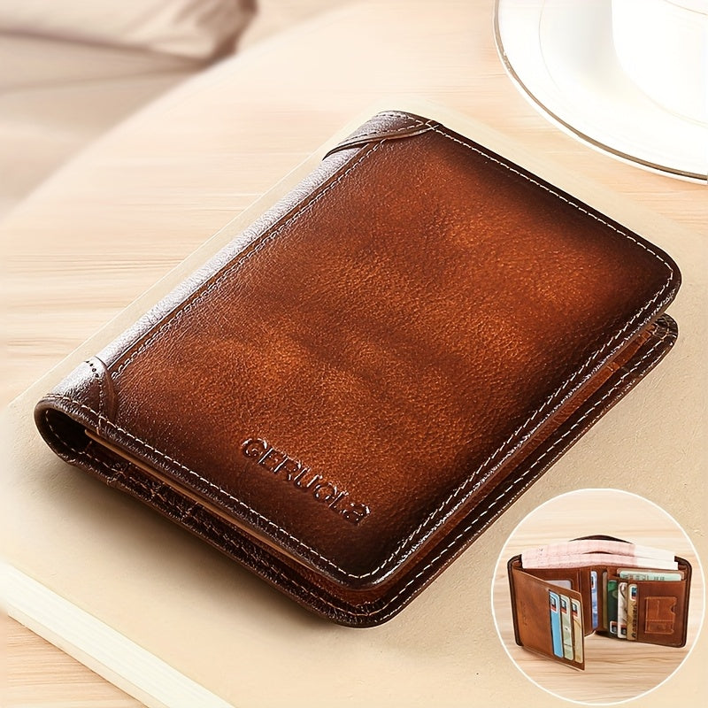 Men's Wallet – RFID Blocking, Short Trifold Money Clip Rfid – detail view 24