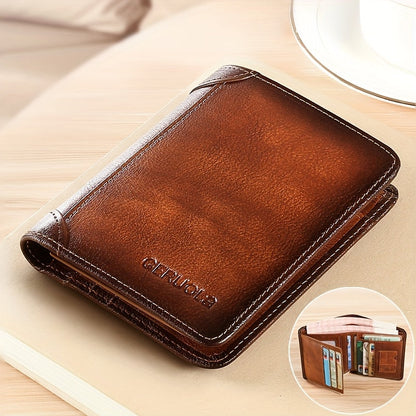 Men's Wallet – RFID Blocking, Short Trifold Money Clip Rfid – detail view 24