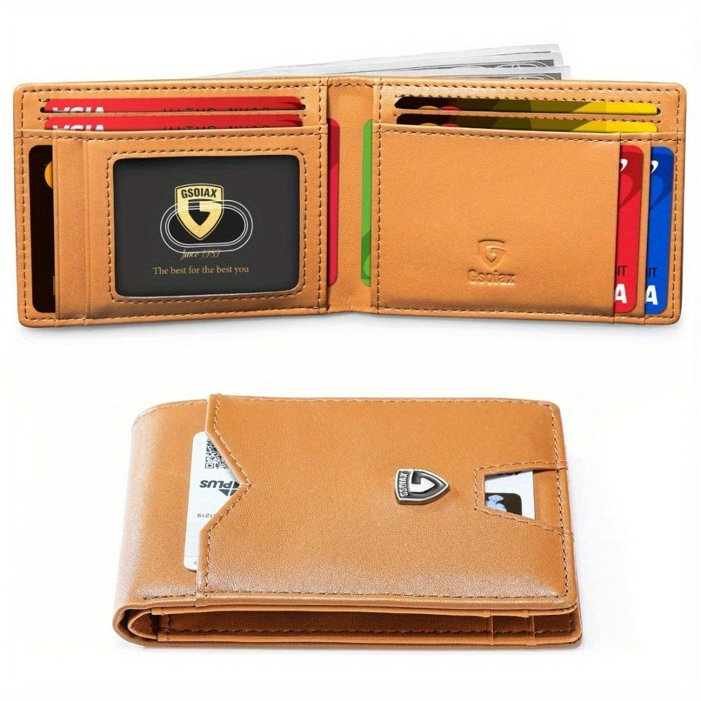 Men's Wallet – RFID Blocking, Slim Rfid Blocking Bifold Carbon – detail view 19