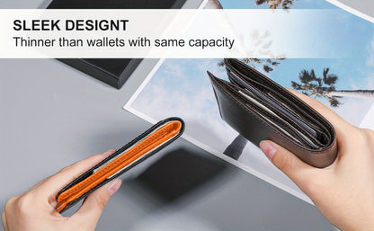 Men's Wallet – RFID Blocking, Slim Rfid Blocking Bifold Carbon – detail view 26