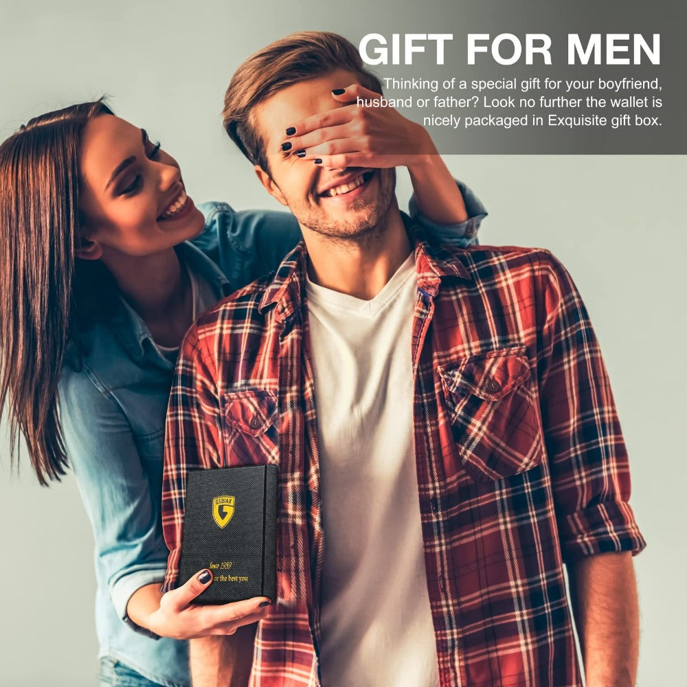 Men's Wallet – RFID Blocking, Slim Rfid Blocking Bifold Carbon – detail view 13