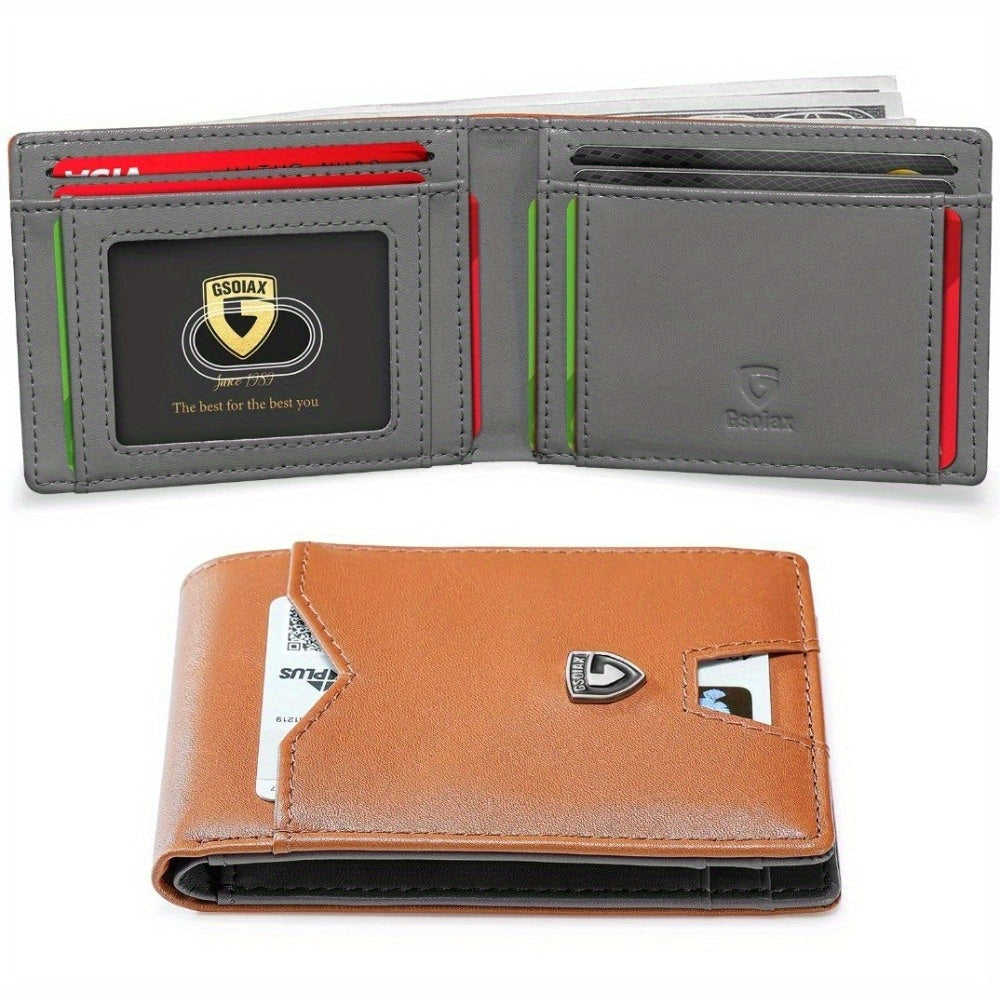 Men's Wallet – RFID Blocking, Slim Rfid Blocking Bifold Carbon – detail view 5