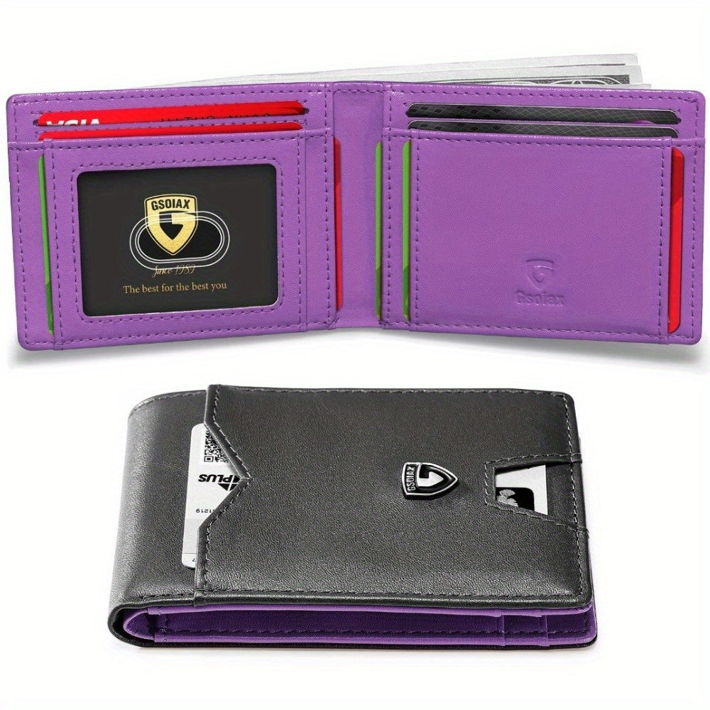 Men's Wallet – RFID Blocking, Slim Rfid Blocking Bifold Carbon – detail view 29