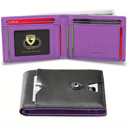 Men's Wallet – RFID Blocking, Slim Rfid Blocking Bifold Carbon – detail view 29