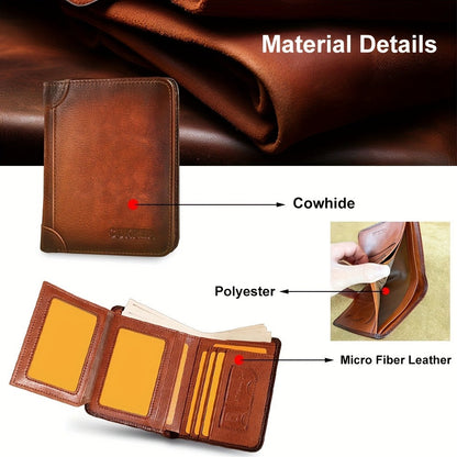 Men's Wallet – RFID Blocking, Top Grain Cowhide Rfid Blocking – detail view 16