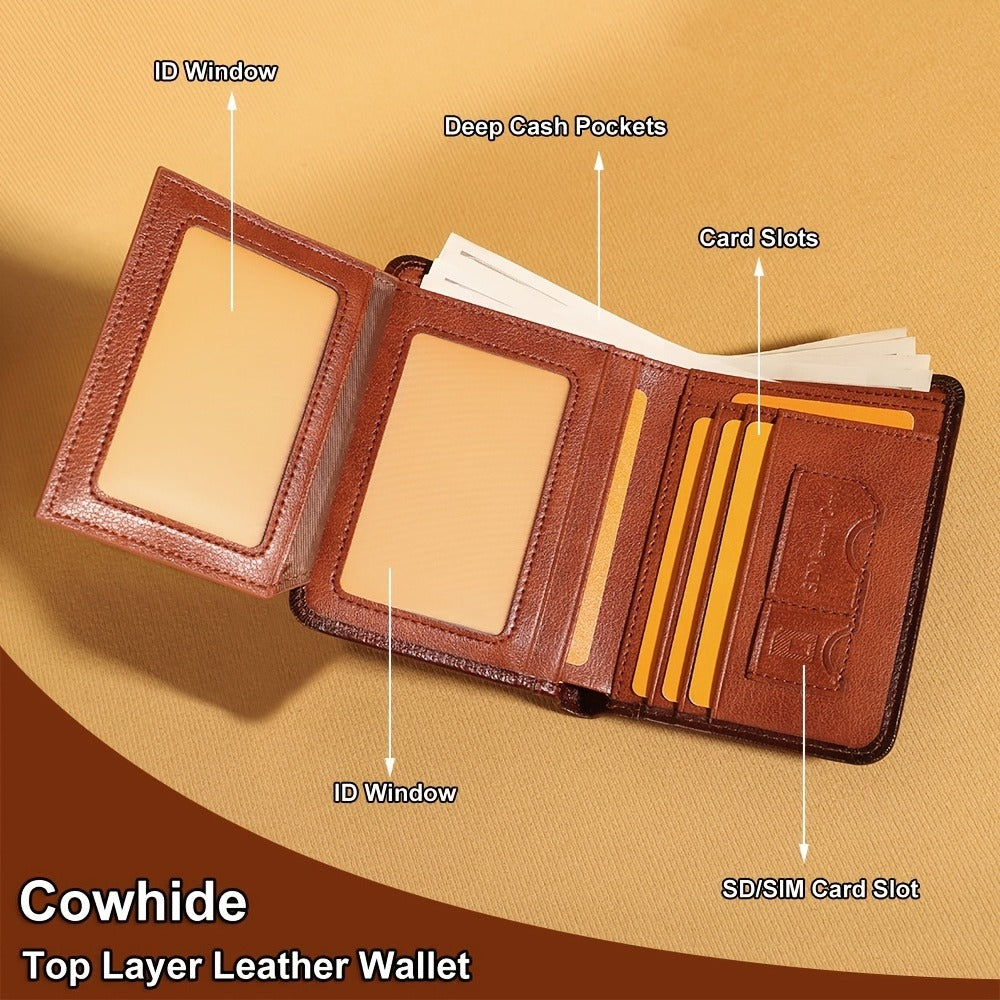 Men's Wallet – RFID Blocking, Top Grain Cowhide Rfid Blocking – detail view 5