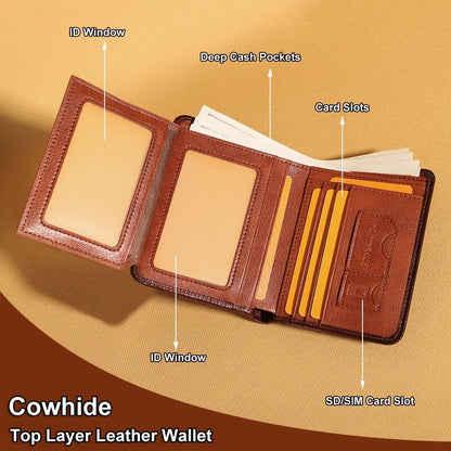 Men's Wallet – RFID Blocking, Top Grain Cowhide Rfid Blocking – detail view 5