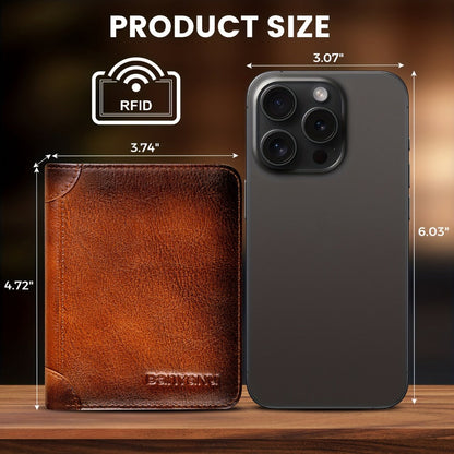 Men's Wallet – RFID Blocking, for Travel & Everyday Use – detail view 3
