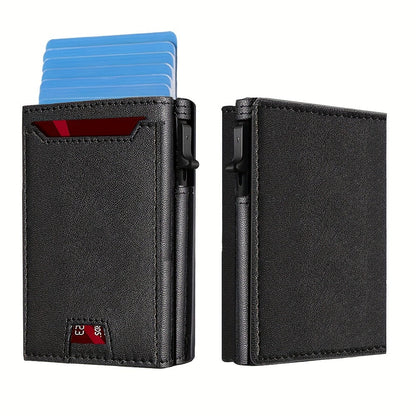 Men's Wallet – RFID Blocking, Automatic, Anti-Theft, Large Capacity – detail view 3
