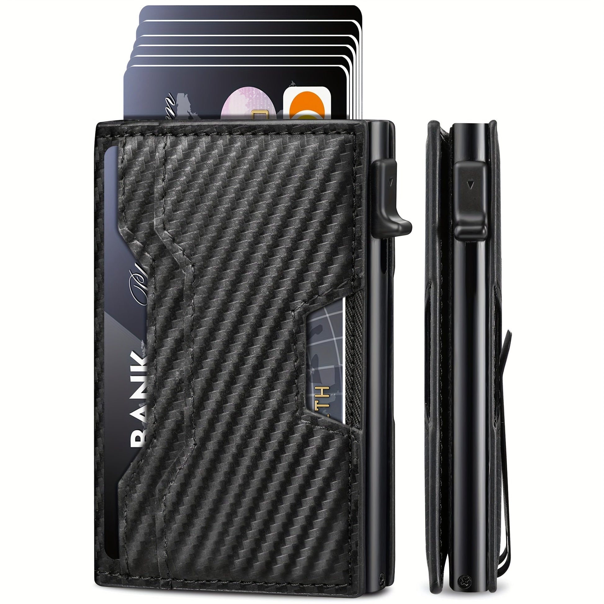 Men's Wallet – RFID Blocking, Compact – front view - product view 13