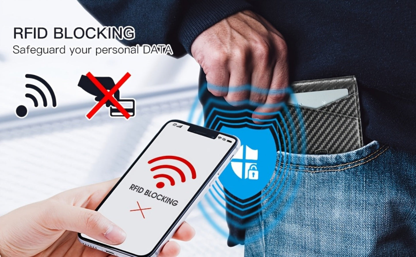 Men's Wallet – RFID Blocking, for Everyday Use – detail view 20