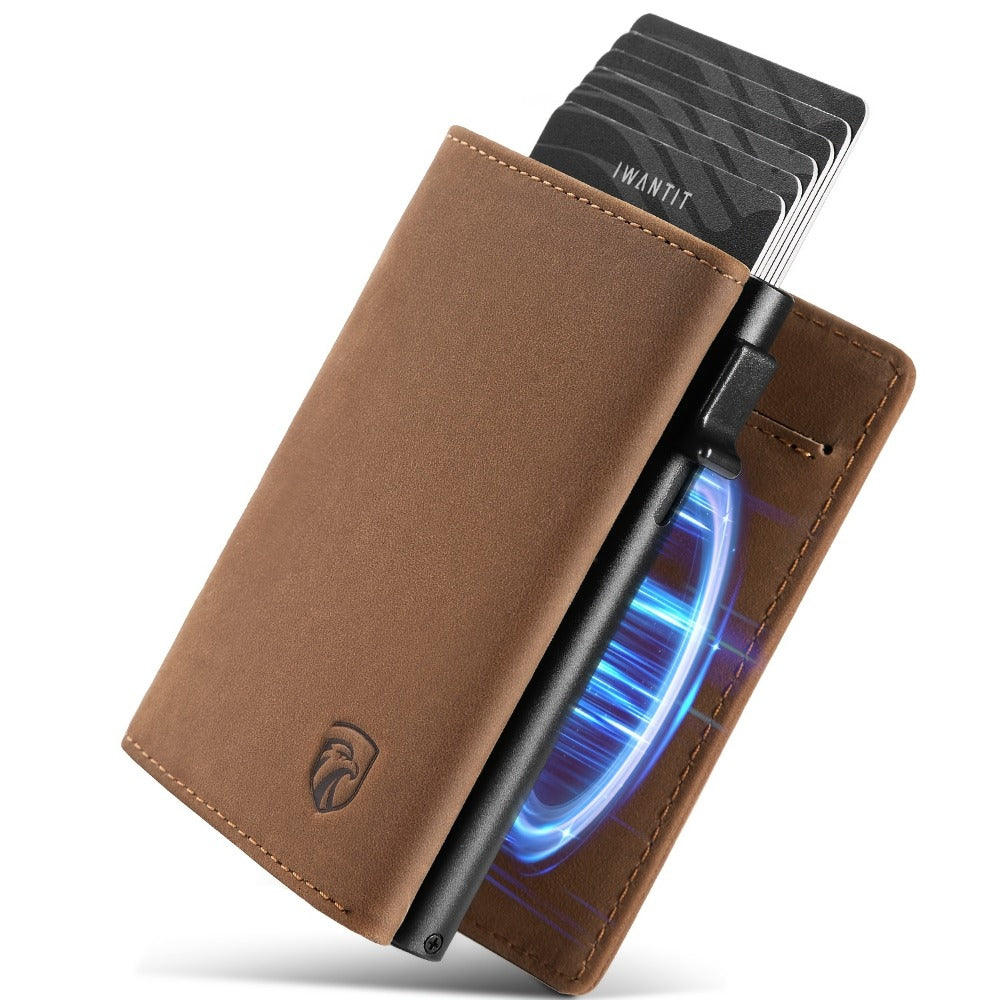 Men's Wallet – RFID Blocking, for Everyday Use – front view