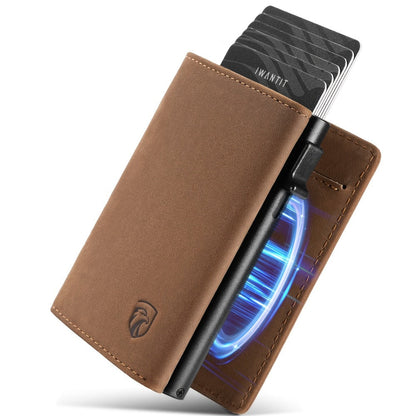 Men's Wallet – RFID Blocking, for Everyday Use – front view
