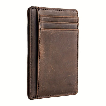 Men's Wallet – RFID Blocking, for Everyday Use – front view