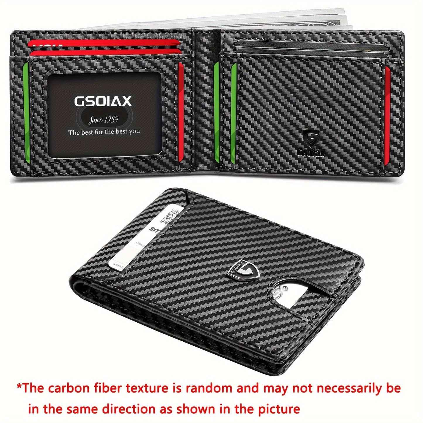 Men's Wallet – 16 Colors, RFID Blocking – detail view 27