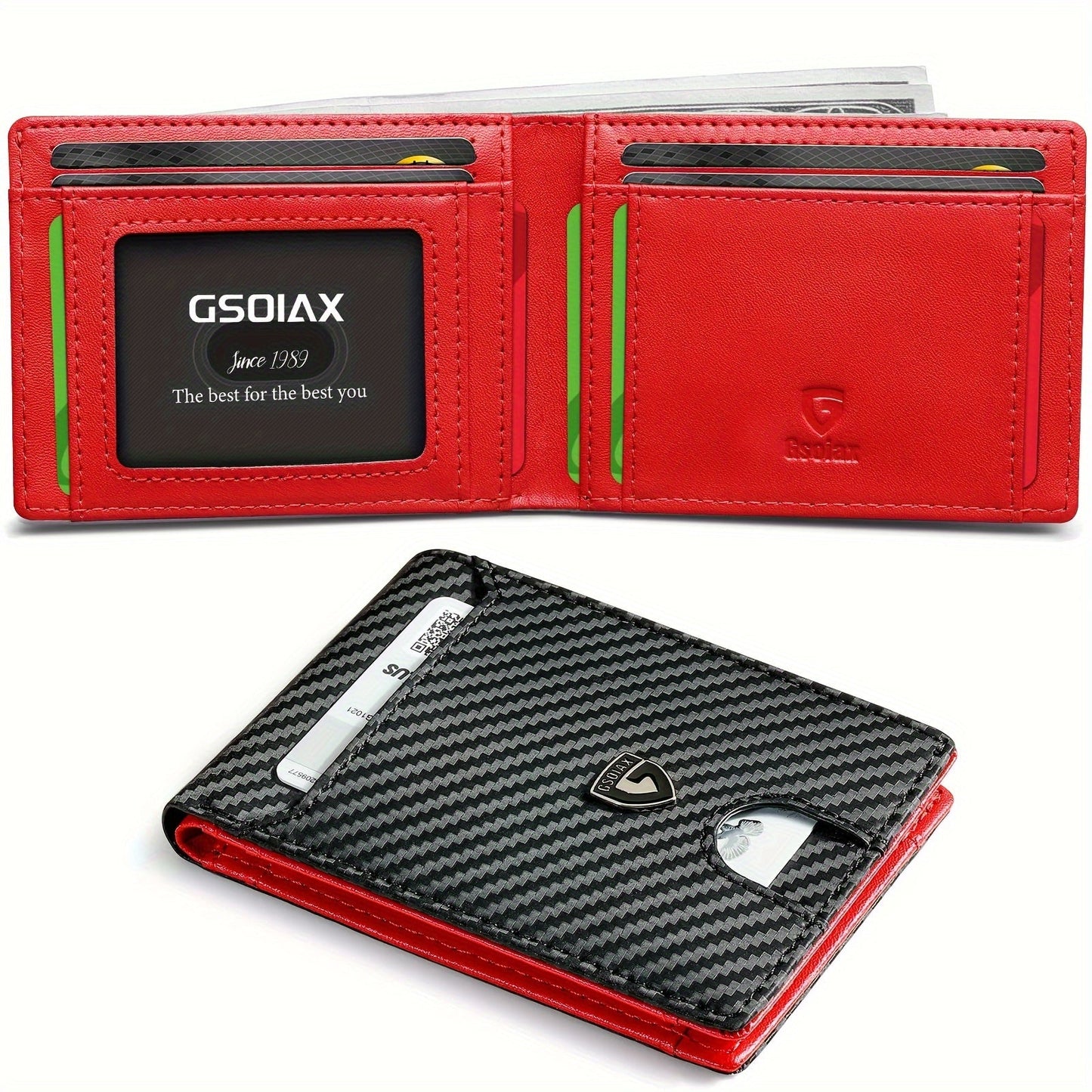 Men's Wallet – 16 Colors, RFID Blocking – detail view 32