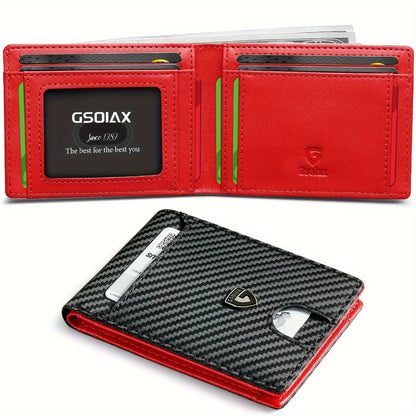 Men's Wallet – 16 Colors, RFID Blocking – front view